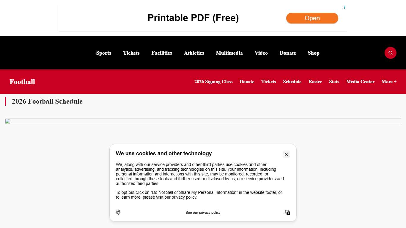 2026 Football Schedule - University of Louisville Athletic