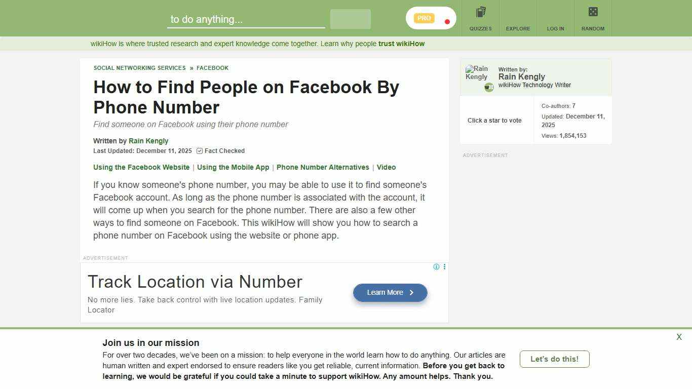 How to Search a Phone Number on Facebook: Desktop & Mobile